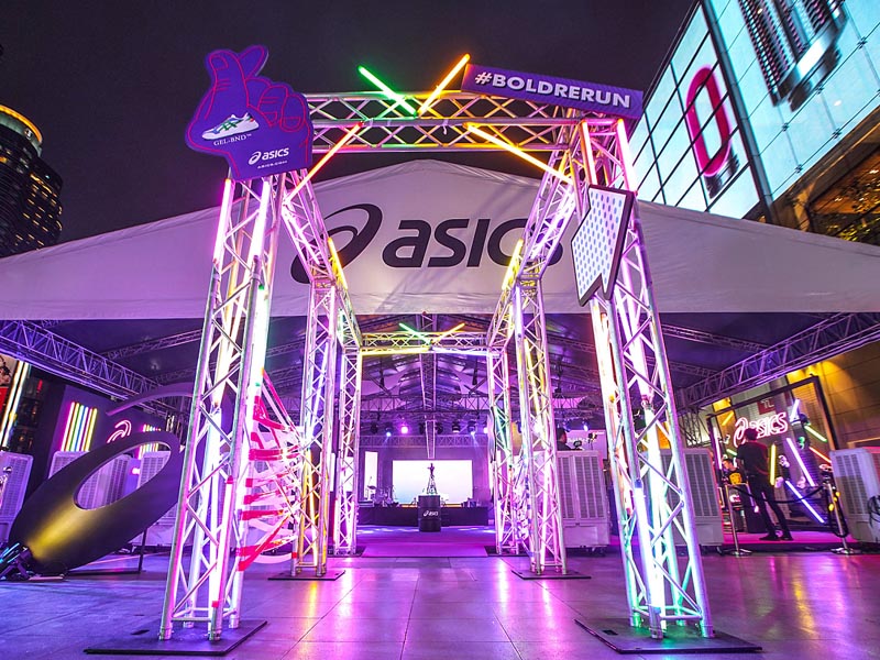 ASICS—快閃店搭建